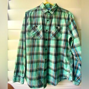 American Eagle. Men’s long sleeve flannel button down. SZ. Medium.